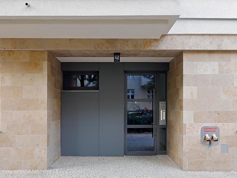 Eingang Bamberger Straße