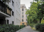 Ansicht Aschaffenburger Straße mit Anbau und Neubau