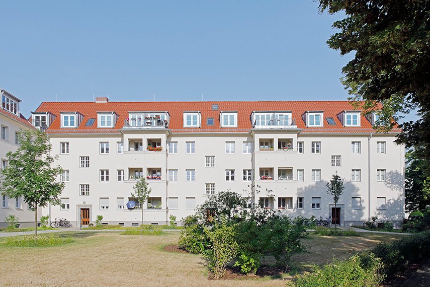 Ansicht Gebäudeflügel