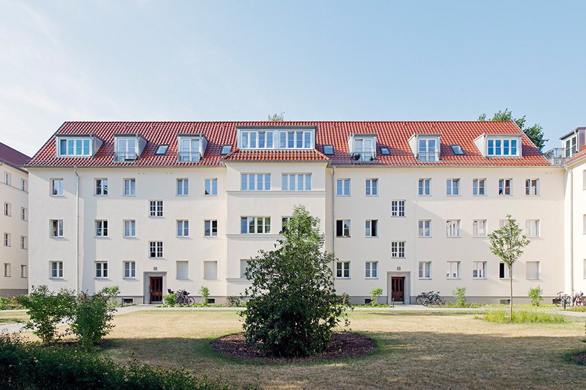 Ansicht Gebäudeflügel