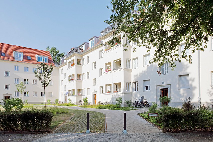 Ansicht von der Berkaer Straße