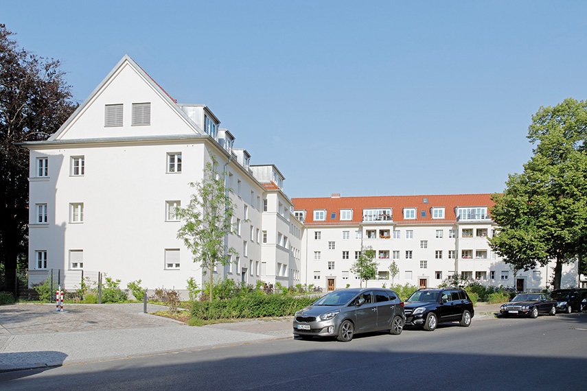 Ansicht von der Berkaer Straße
