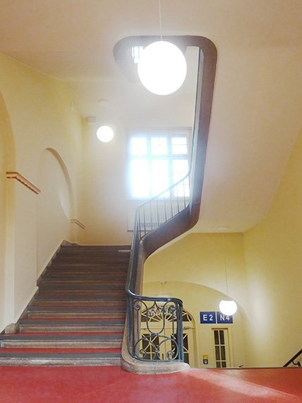 Treppenhaus Oktober 2018
