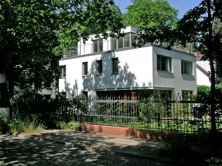 Ansicht von der Straße