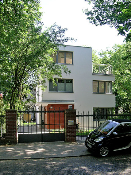 Ansicht von der Straße