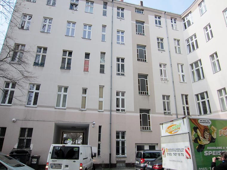 Hof vorher