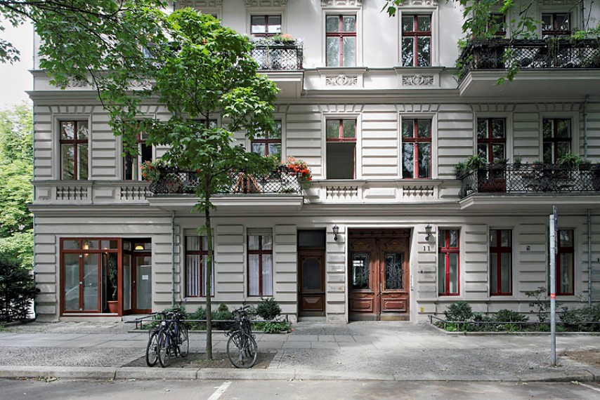Ansicht von der Straße