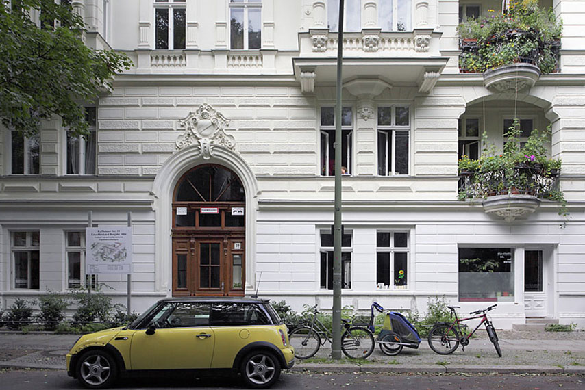 Ansicht von der Straße