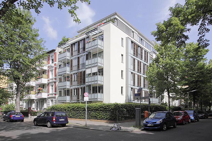 Ansicht von der Straße