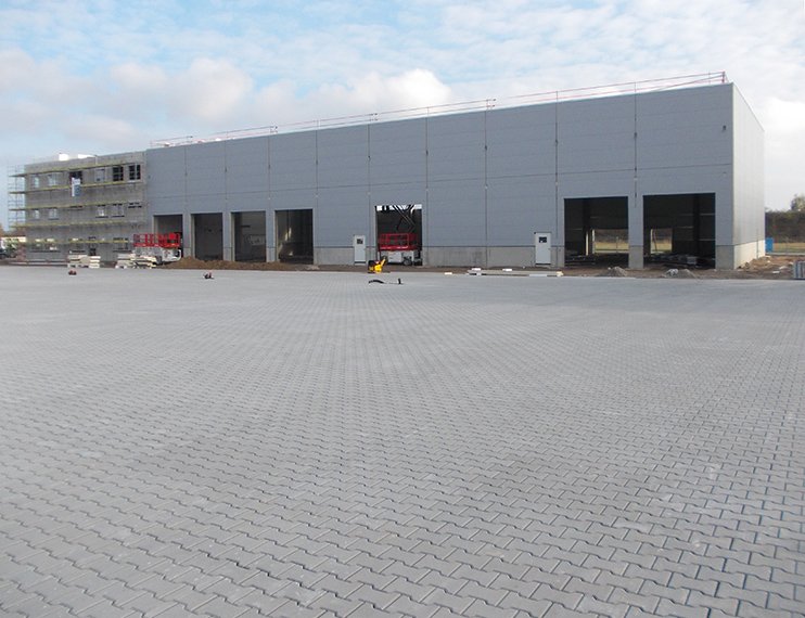 Bautenstand November 2016, Bauleitung: GOLDBECK, Oberbauleitung: FREMATO