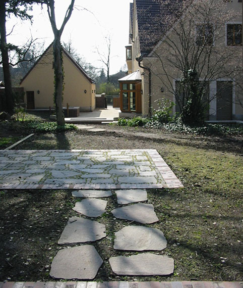 Blick vom Garten