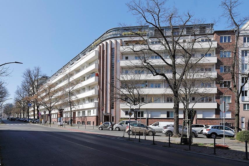 Ansicht Paulsborner Straße Ecke Nestorstraße