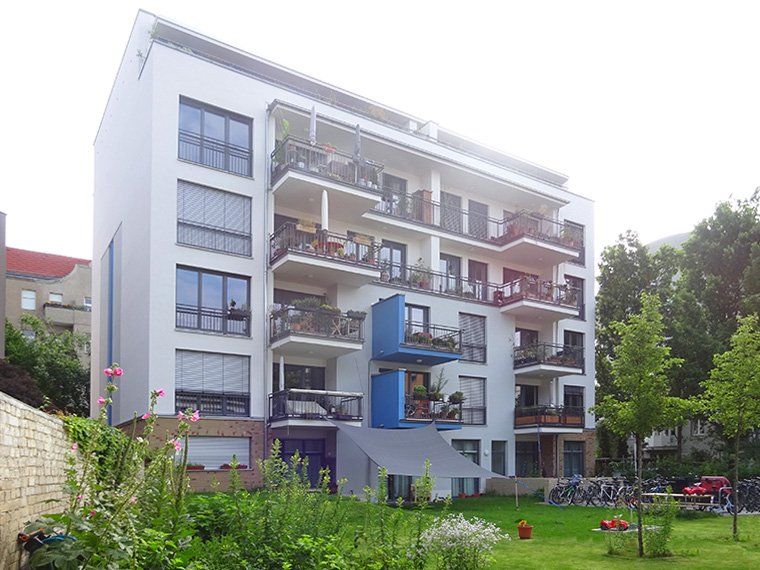 Ansicht Garten Haus Kirchgasse