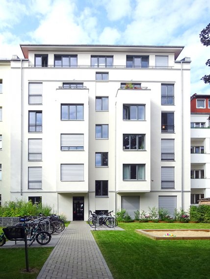 Ansicht Garten Haus Richardstraße